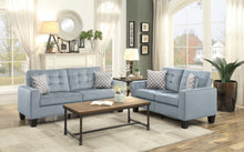 Load image into Gallery viewer, Homelegance Furniture Lantana Loveseat in Gray 9957GY-2
