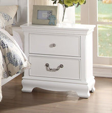 Load image into Gallery viewer, Homelegance Lucida 2 Drawer Nightstand in White 2039W-4
