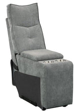 Load image into Gallery viewer, Tesoro Power Double Reclining Loveseat in Dark Gray 9509DG-2CNPWH*
