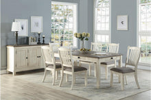 Load image into Gallery viewer, Homelegance Granby Dining Table in White &amp; Brown 5627NW-72
