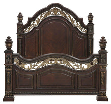 Load image into Gallery viewer, Catalonia Queen Poster Bed in Cherry 1824-1
