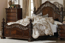 Load image into Gallery viewer, Catalonia Queen Poster Bed in Cherry 1824-1
