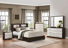 Load image into Gallery viewer, Homelegance Furniture Pell 5 Drawer Chest in Espresso and White 1967W-9
