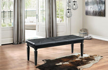 Load image into Gallery viewer, Allura Bed Bench in Black 1916BK-FBH
