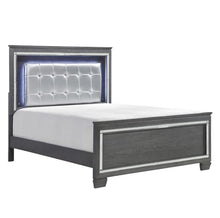 Load image into Gallery viewer, Allura Full Panel Bed in Gray 1916FGY-1*
