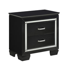 Load image into Gallery viewer, Homelegance Allura Nightstand in Black 1916BK-4
