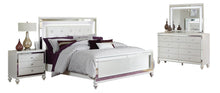 Load image into Gallery viewer, Alonza Queen LED Panel Bed 1845LED-1
