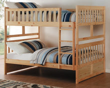 Load image into Gallery viewer, Homelegance Bartly Full/Full Bunk Bed in Natural B2043FF-1*
