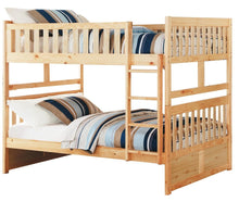 Load image into Gallery viewer, Homelegance Bartly Twin/Twin Bunk Bed in Natural B2043-1*
