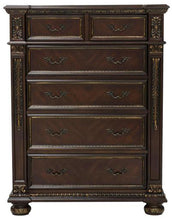 Load image into Gallery viewer, Homelegance Catalonia 5 Drawer Chest in Cherry 1824-9
