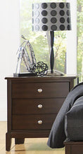 Load image into Gallery viewer, Homelegance Cotterill 3 Drawer Nightstand in Cherry 1730-4
