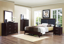 Load image into Gallery viewer, Homelegance Edina 2 Drawer Nightstand in Espresso-Hinted Cherry 2145-4
