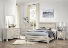 Load image into Gallery viewer, Quinby Queen Panel Bed in Light Brown 1525-1
