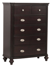 Load image into Gallery viewer, Homelegance Marston 5 Drawer Chest in Dark Cherry 2615DC-9
