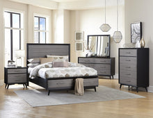 Load image into Gallery viewer, Raku 5 Drawer Chest in Gray 1711-9

