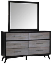 Load image into Gallery viewer, Homelegance Raku 6 Drawer Dresser in Gray 1711-5
