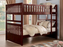 Load image into Gallery viewer, Rowe Full/Full Bunk Bed in Dark Cherry B2013FFDC-1*
