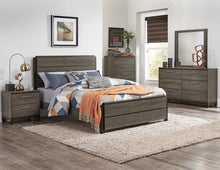 Load image into Gallery viewer, Vestavia Queen Panel Bed in Gray 1936-1
