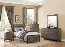 Load image into Gallery viewer, Vestavia Twin Bed in Gray 1936T-1
