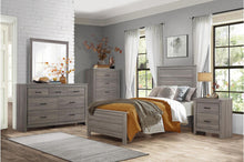 Load image into Gallery viewer, Waldorf Queen Panel Bed in Dark Gray 1902-1*
