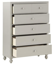 Load image into Gallery viewer, Homelegance Wellsummer 5 Drawer Chest in Gray 1803GY-9
