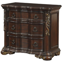 Load image into Gallery viewer, Homelegance Royal Highlands 3 Drawer Nightstand in Rich Cherry 1603-4 image
