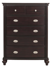 Load image into Gallery viewer, Homelegance Marston 5 Drawer Chest in Dark Cherry 2615DC-9 image
