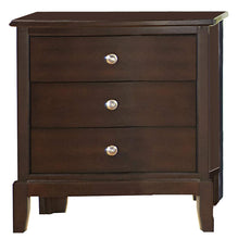 Load image into Gallery viewer, Homelegance Cotterill 3 Drawer Nightstand in Cherry 1730-4 image
