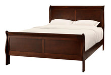 Load image into Gallery viewer, Homelegance Mayville Queen Sleigh Bed in Brown Cherry 2147-1 image
