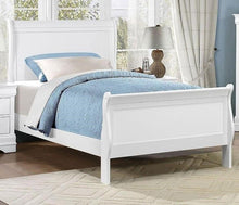 Load image into Gallery viewer, Mayville Twin Sleigh Bed in White 2147TW-1
