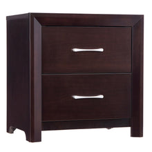 Load image into Gallery viewer, Homelegance Edina 2 Drawer Nightstand in Espresso-Hinted Cherry 2145-4 image
