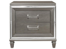 Load image into Gallery viewer, Homelegance Tamsin Nightstand in Silver Grey Metallic 1616-4 image
