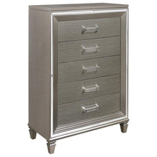 Load image into Gallery viewer, Homelegance Tamsin Chest in Silver Grey Metallic 1616-9 image
