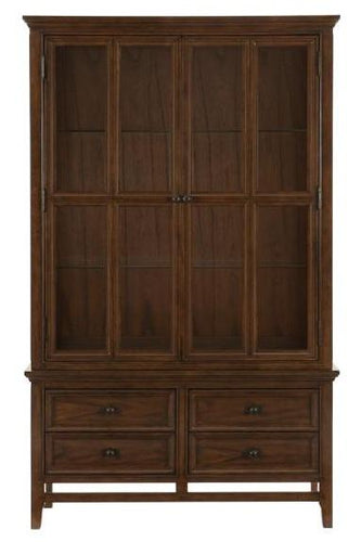 Homelegance Frazier Park Buffet and Hutch in Dark Cherry 1649-50* image