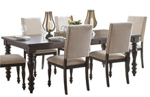 Load image into Gallery viewer, Homelegance Begonia Dining Table in Gray 1718GY-90 image
