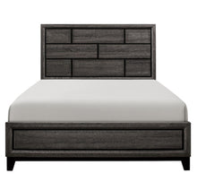 Load image into Gallery viewer, Homelegance Davi Queen Panel Bed in Gray 1645-1* image
