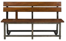 Load image into Gallery viewer, Homelegance Holverson Bench w/ Back in Rustic Brown 1715-BH image
