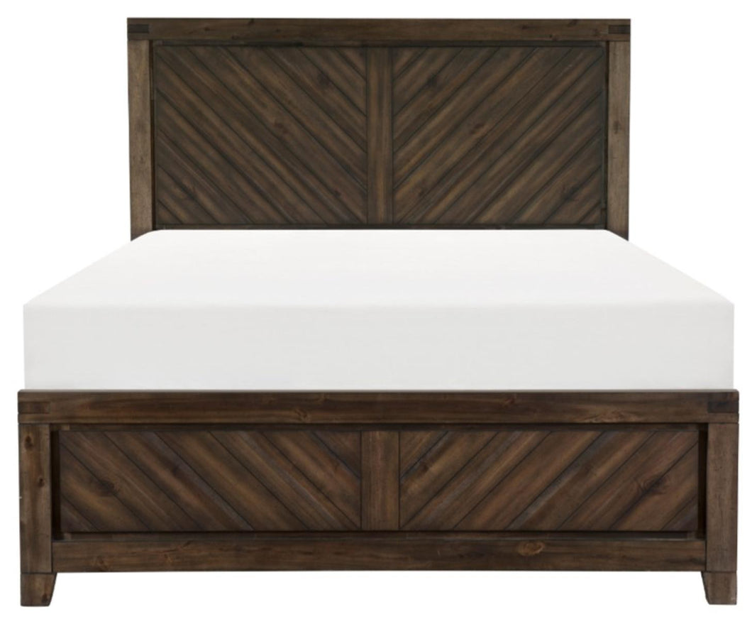 Parnell Queen Panel Bed in Rustic Cherry 1648-1* image