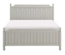 Load image into Gallery viewer, Wellsummer Queen Panel Bed in Gray 1803GY-1* image
