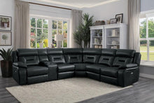 Load image into Gallery viewer, Homelegance Furniture Amite 6pc Sectional Sofa in Dark Gray image

