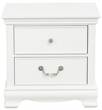 Load image into Gallery viewer, Homelegance Lucida 2 Drawer Nightstand in White 2039W-4 image
