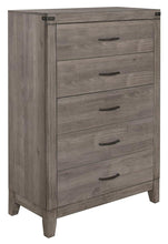 Load image into Gallery viewer, Homelegance Woodrow 5 Drawer Chest in Gray 2042-9 image
