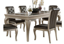 Load image into Gallery viewer, Homelegance Crawford Dining Table in Silver 5546-84 image
