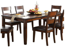 Load image into Gallery viewer, Homelegance Mantello Dining Table in Cherry 5547-78 image
