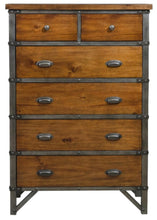 Load image into Gallery viewer, Homelegance Holverson Chest in Rustic Brown &amp; Gunmetal 1715-9 image
