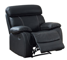 Load image into Gallery viewer, Homelegance Furniture Pendu Reclining Chair in Black 8326BLK-1 image
