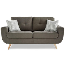 Load image into Gallery viewer, Homelegance Furniture Deryn Loveseat in Gray 8327GY-2 image
