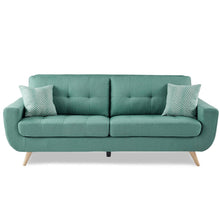 Load image into Gallery viewer, Homelegance Furniture Deryn Sofa in Teal 8327TL-3 image
