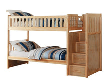 Load image into Gallery viewer, Homelegance Bartly Bunk Bed w/ Reversible Storage in Natural B2043SB-1* image
