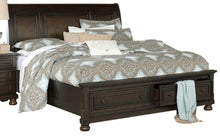 Load image into Gallery viewer, Begonia Queen Platform Bed in Gray 1718GY-1*
